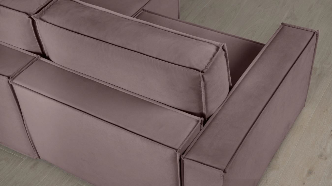 Klark, 2 seater, armrests - 5 - большое изображение