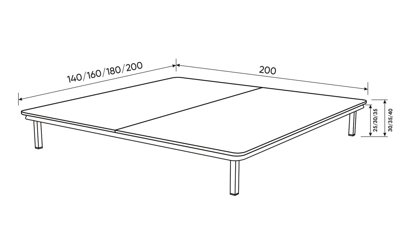 Bed base Plato Askona pictures - 5 - большое изображение