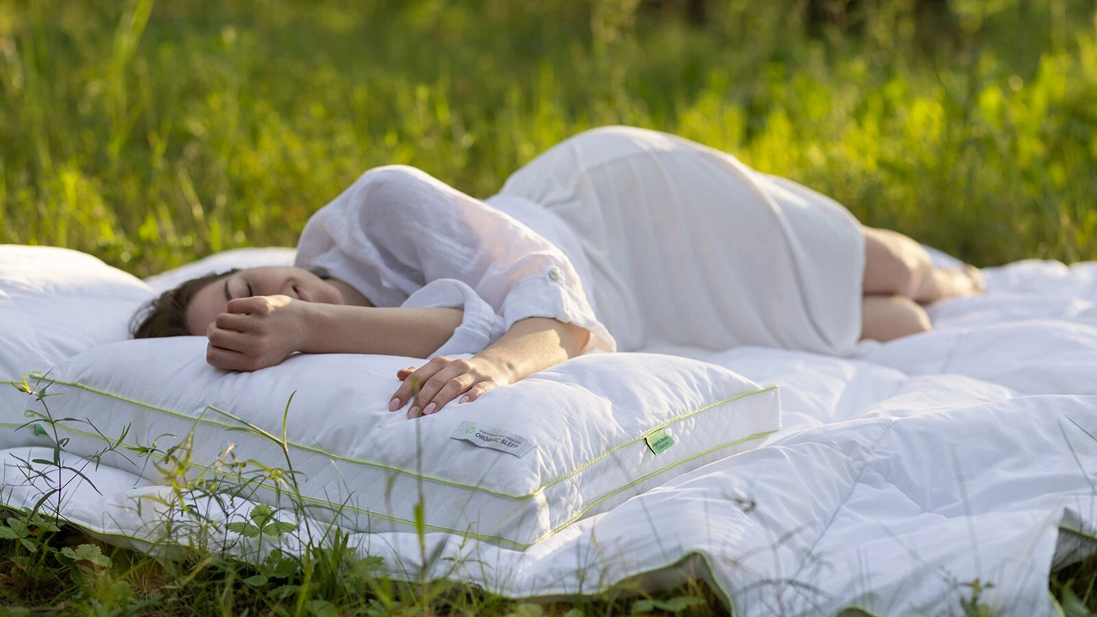 Pillow Organic Sleep Askona pictures - 7 - большое изображение