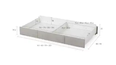 Underbed storage box Standard for Loo 2.0 and Shell beds - 7 - превью