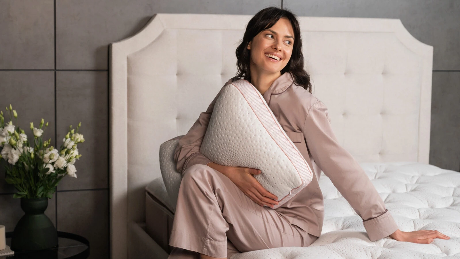 Pillow Grether&Wells Rose Askona pictures - 3 - большое изображение