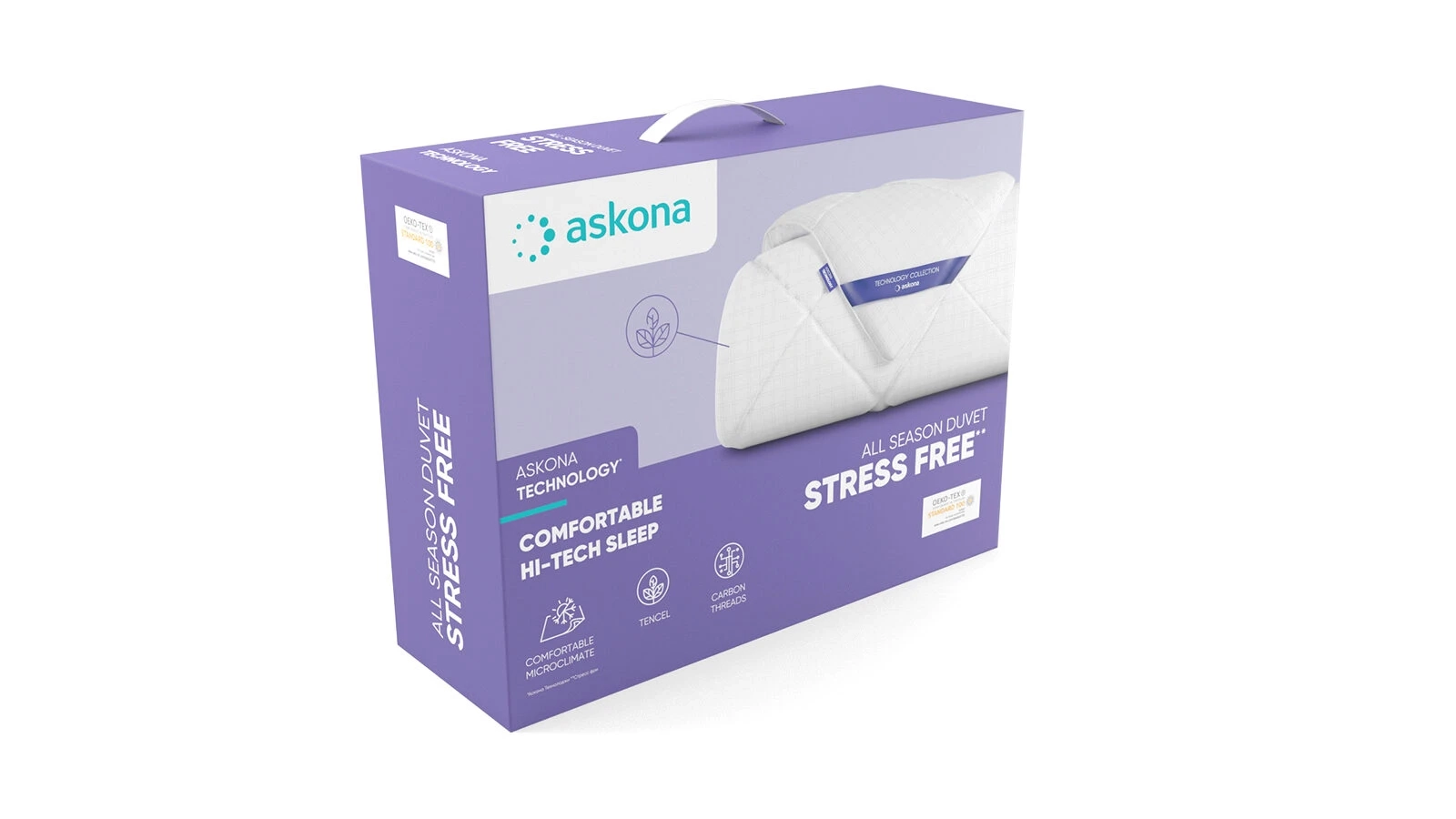 Duvet Stress Free Technology Askona pictures - 9 - большое изображение