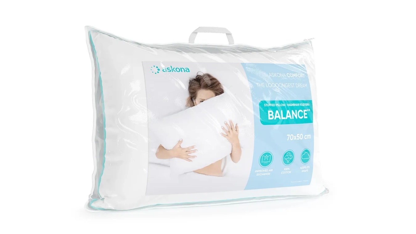 Pillow Balance Basic Askona pictures - 10 - большое изображение
