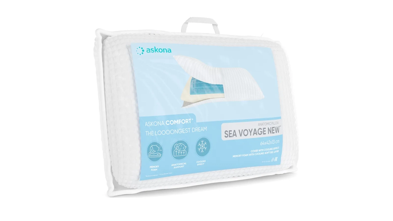 Pillow Sea Voyage New Askona pictures - 17 - большое изображение