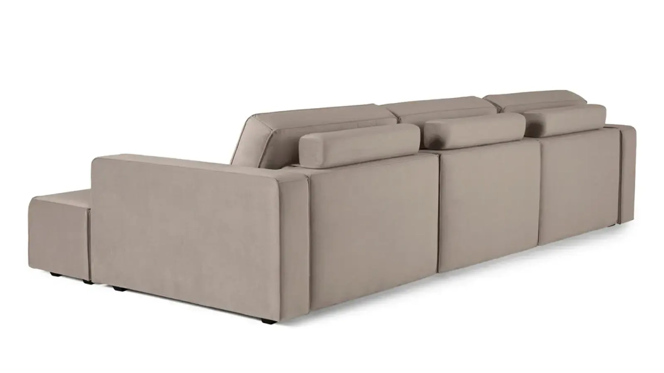 Ralf, 3 seater, armrests - 12 - большое изображение