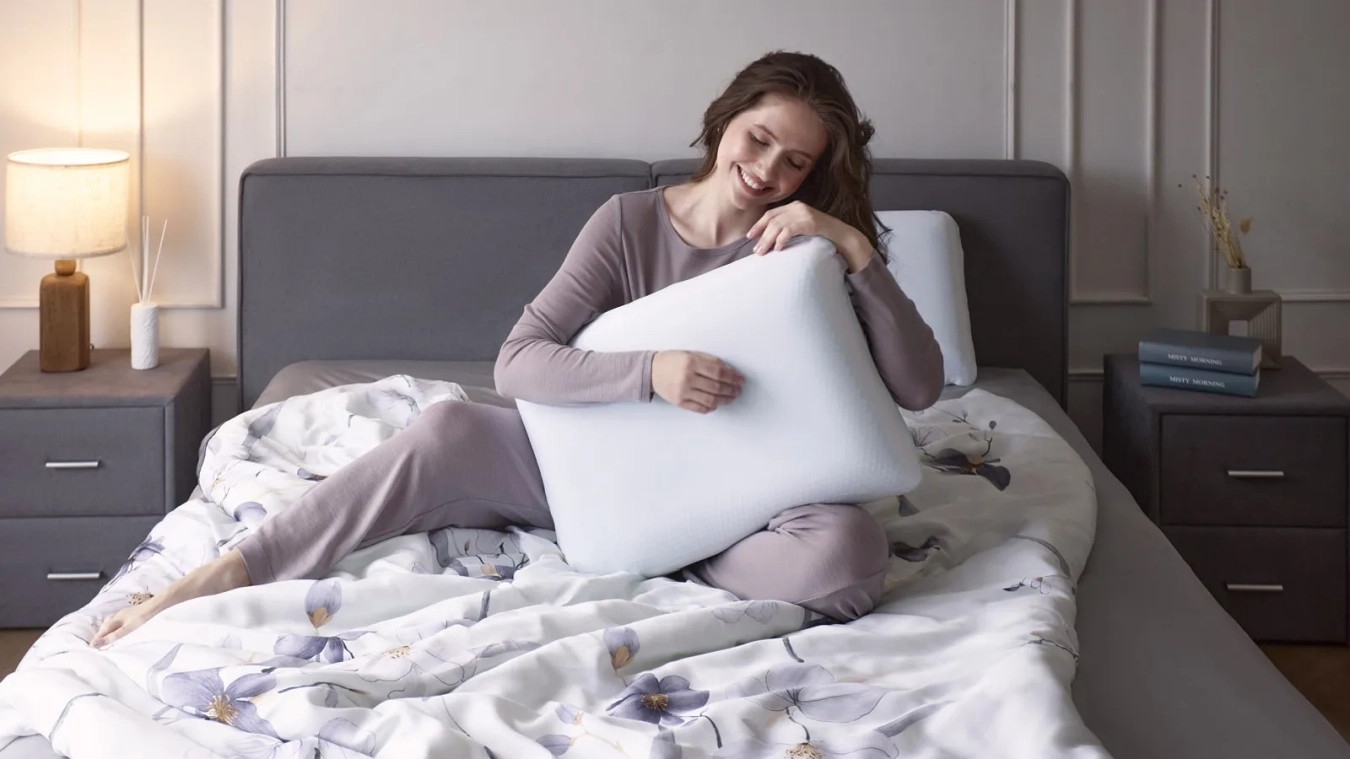 Pillow Ecogel Classic Green Askona pictures - 4 - большое изображение
