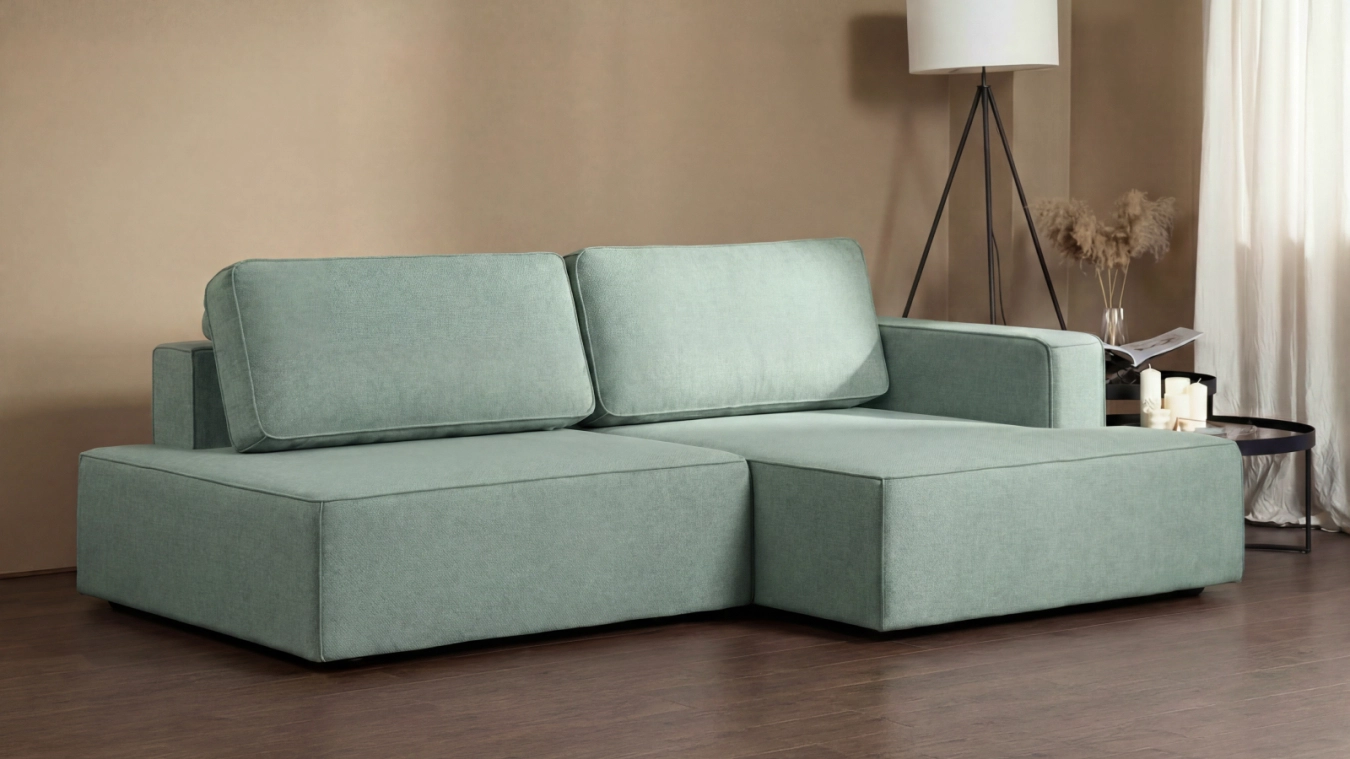 Sofa bed Ralf, 2 seater, without 1 armrest Askona pictures - 1 - большое изображение
