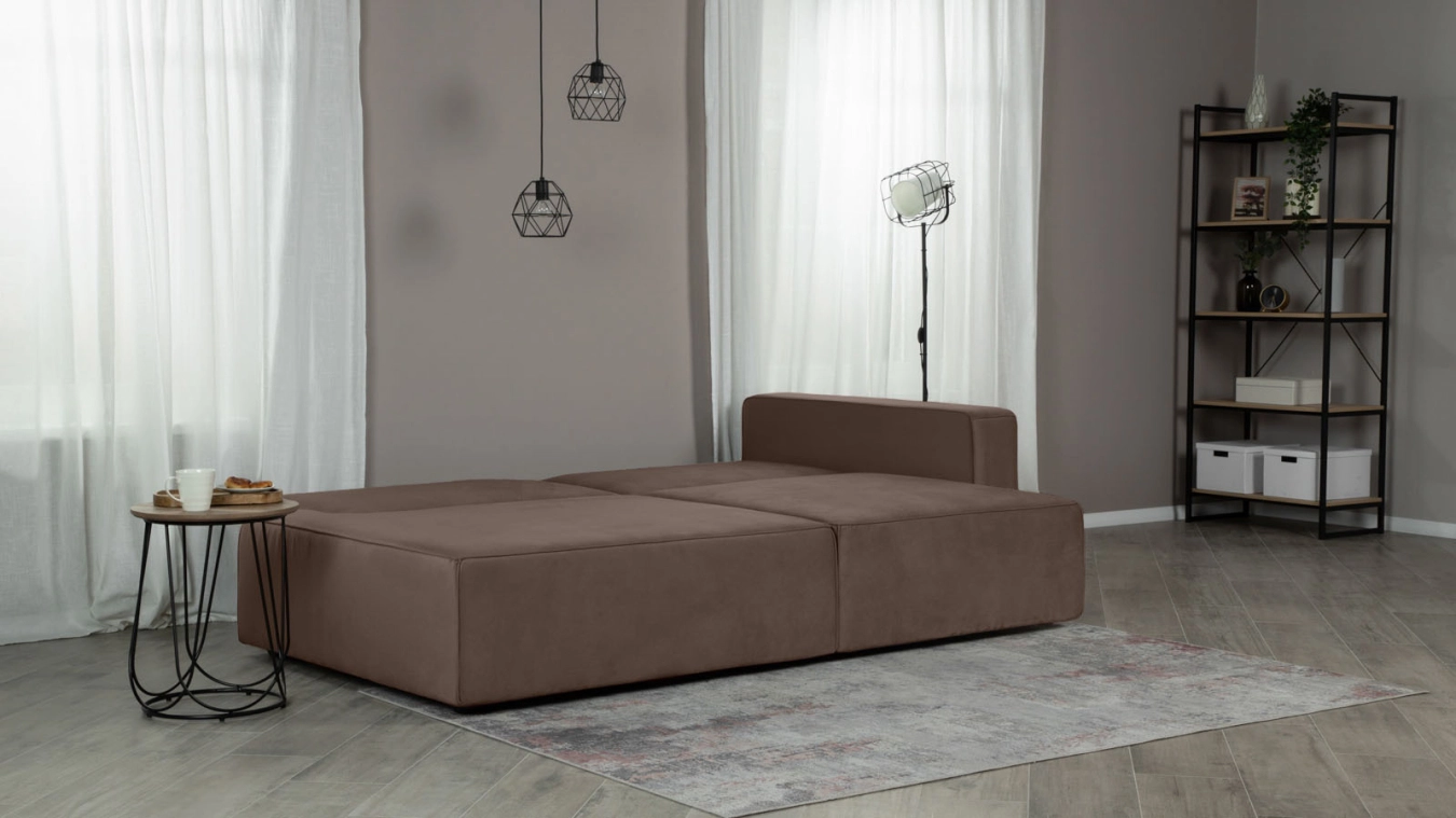 Sofa bed Ralf, 2 seater, without 1 armrest Askona pictures - 13 - большое изображение