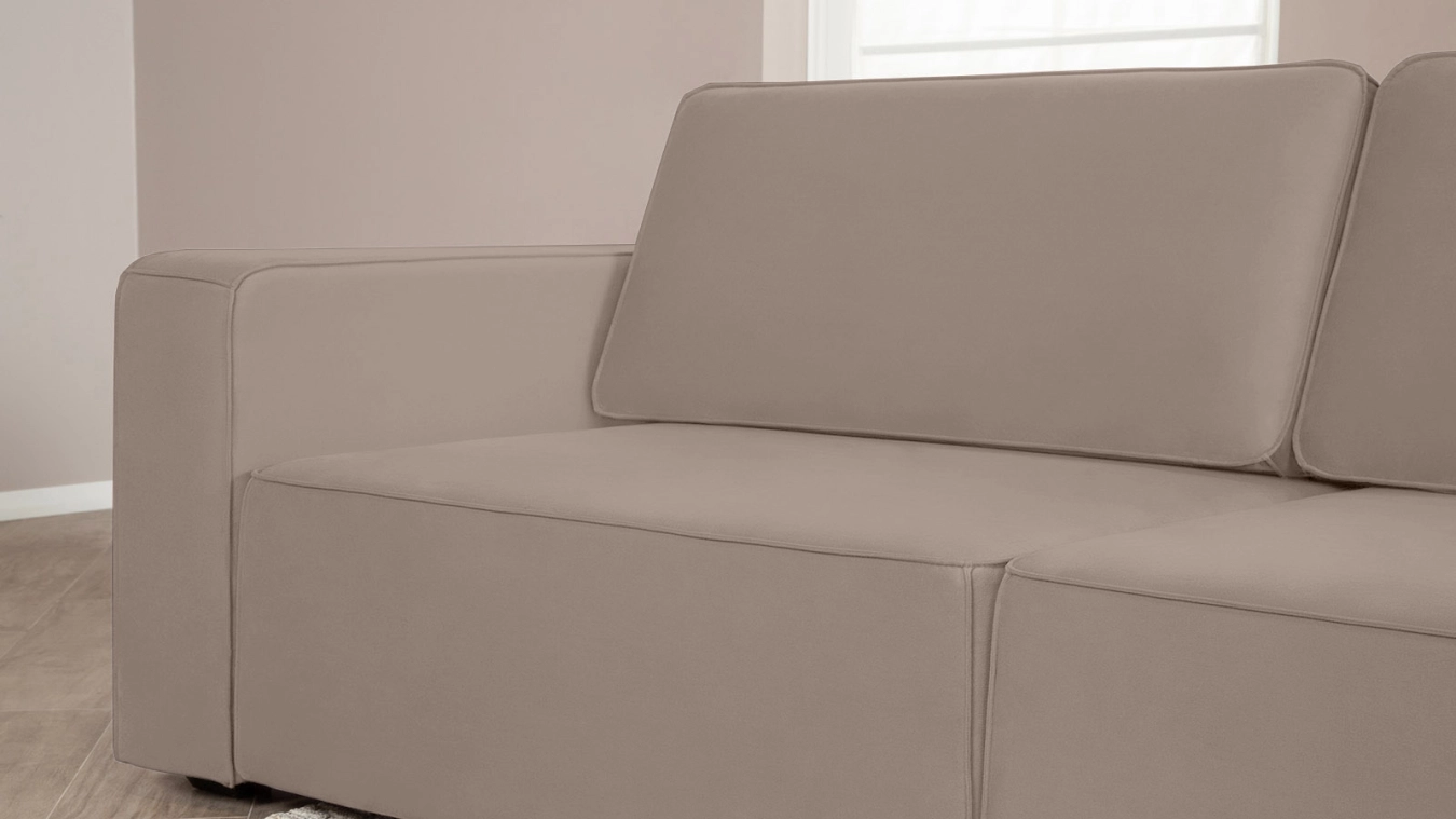 Ralf, 3 seater, armrests - 5 - большое изображение