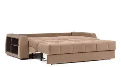 Sofa bed Domo Pro, square pattern, Wenge shelves Askona pictures - 5 - превью