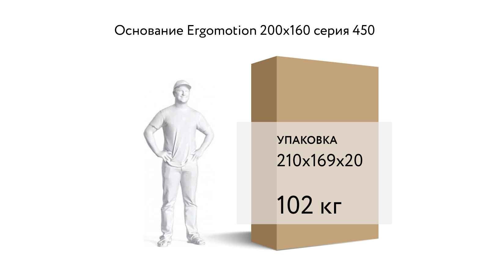 Кровать на пульте управления Ergomotion 450 البيج Askona фотография товара - 18 - большое изображение