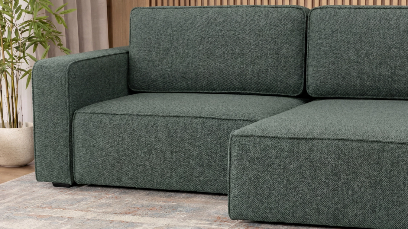 Ralf, 2 seater, armrests - 3 - большое изображение