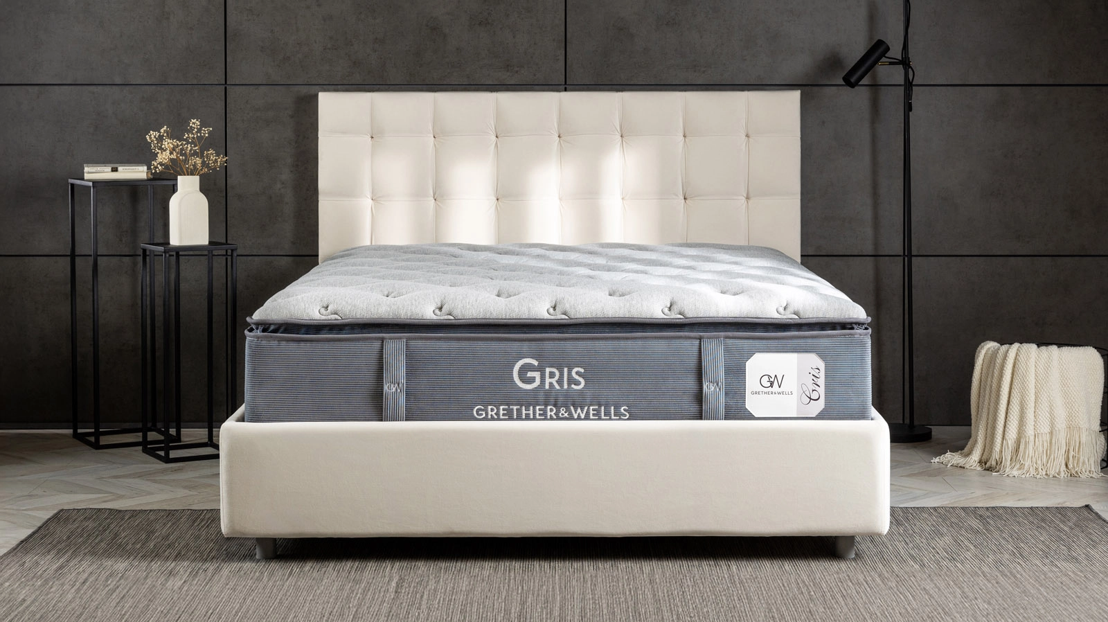 Mattress GRETHER & WELLS Gris Askona picture - 2 - большое изображение