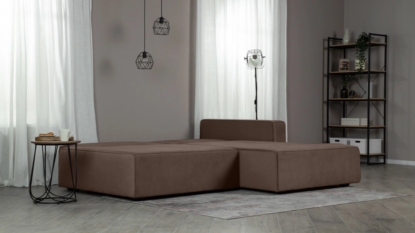 Sofa bed Ralf, 2 seater, without 1 armrest Askona pictures - 12 - большое изображение