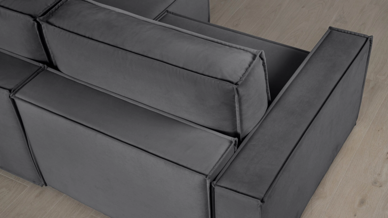 Klark, 2 seater, armrests - 7 - большое изображение