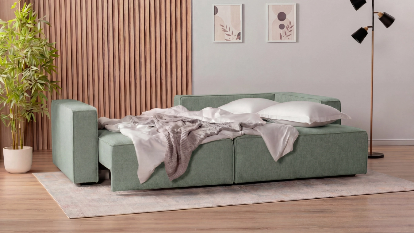 Ralf, 2 seater, armrests - 4 - большое изображение