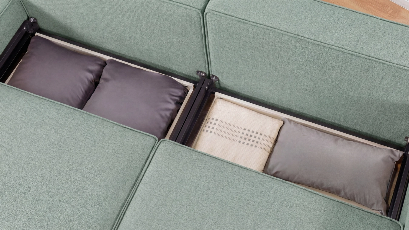Ralf, 2 seater, armrests - 5 - большое изображение