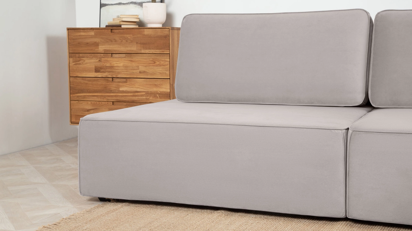 Sofa bed Ralf, 2 seater, without 1 armrest Askona pictures - 4 - большое изображение