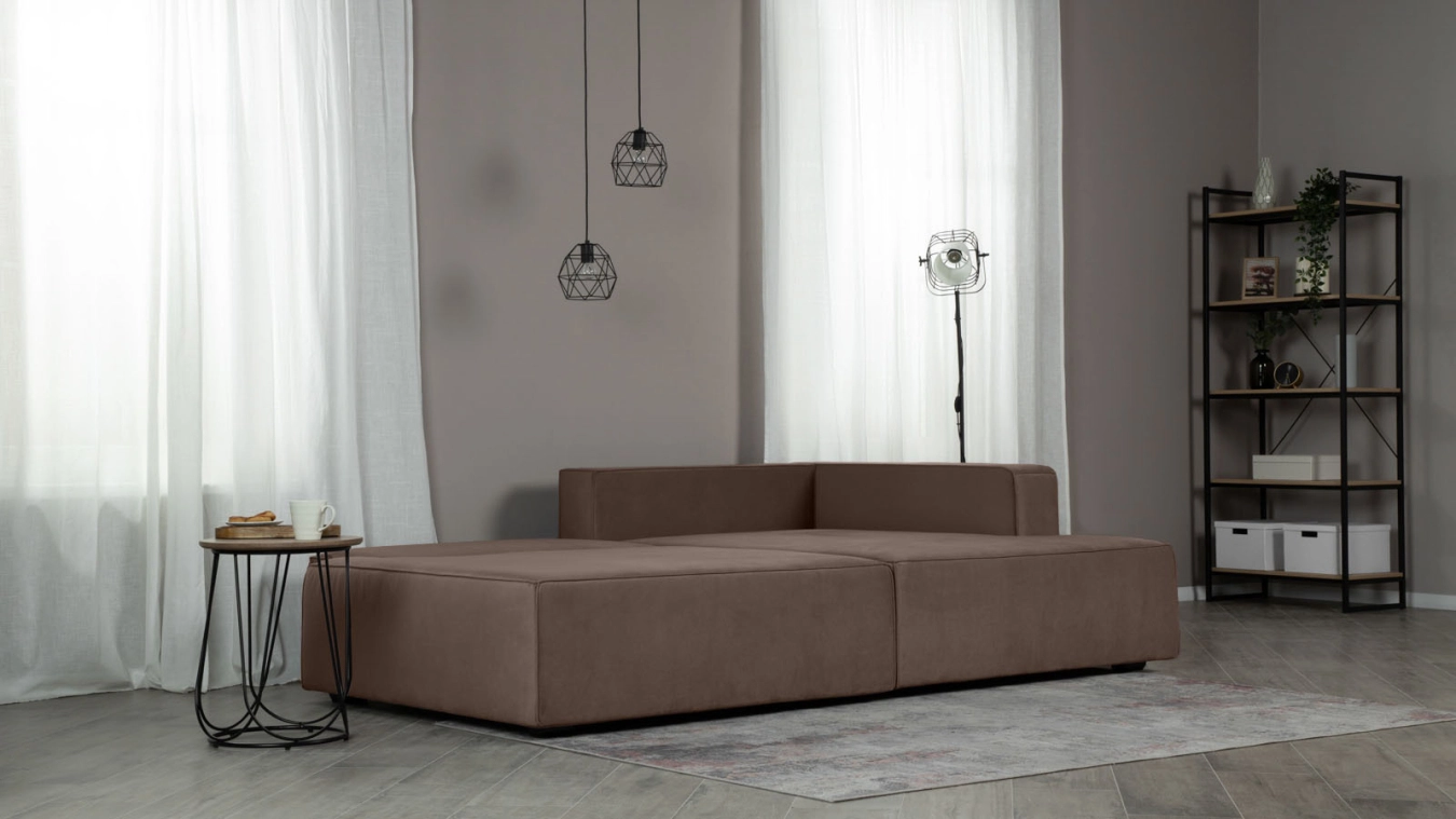Sofa bed Ralf, 2 seater, without 1 armrest Askona pictures - 11 - большое изображение
