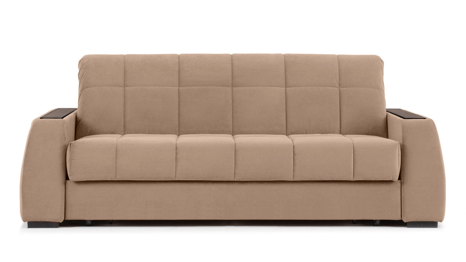 Sofa bed Domo Pro, square pattern, Wenge shelves Askona pictures - 4 - большое изображение