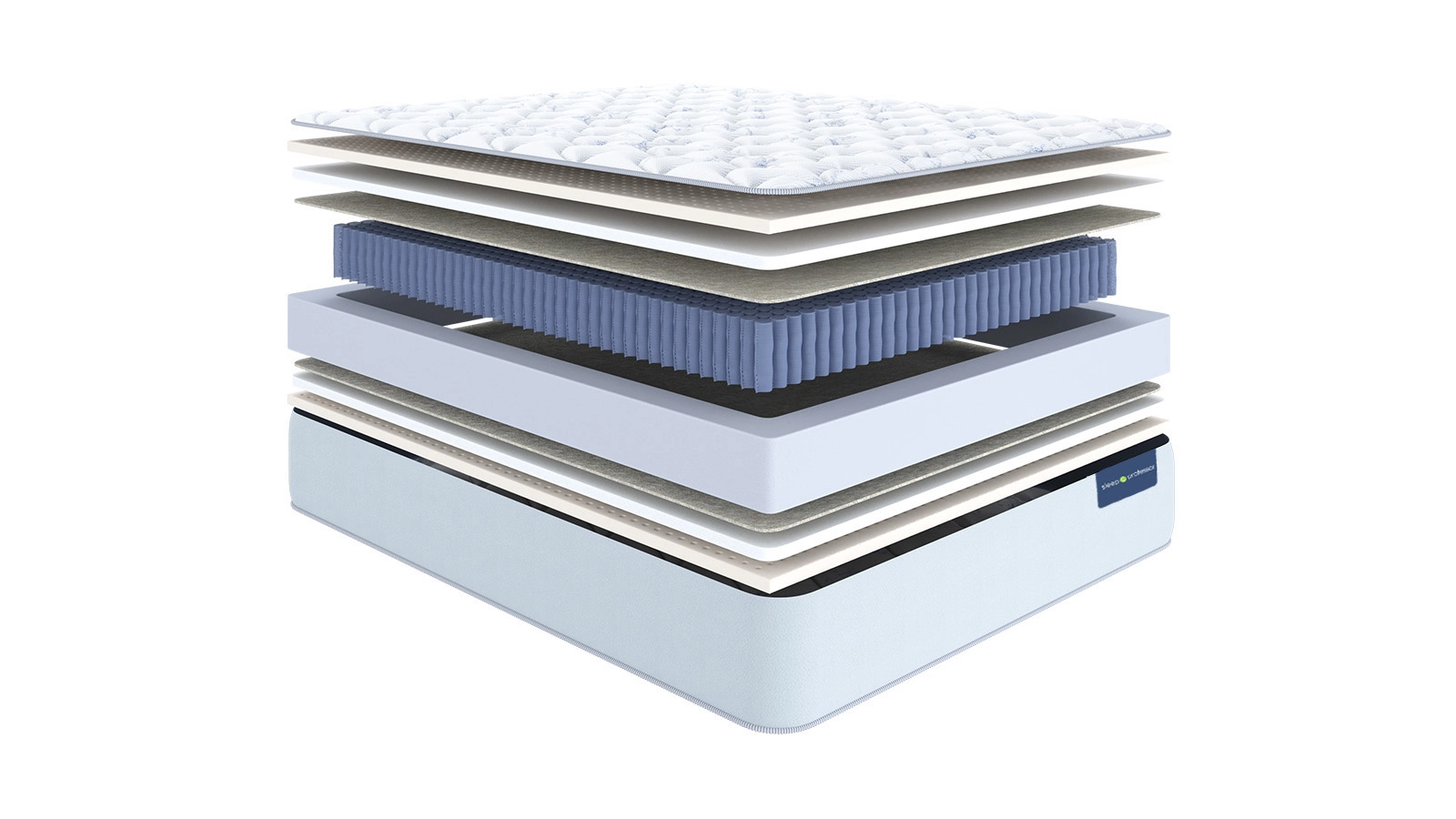 Mattress Sleep Professor Vermont Medium Askona picture - 1 - большое изображение