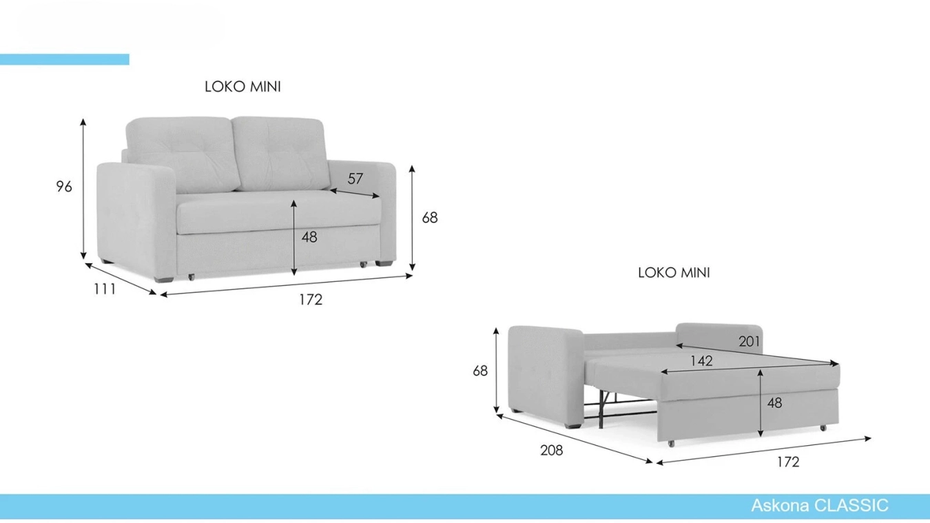 LOKO Mini with wide armrests - 12 - большое изображение