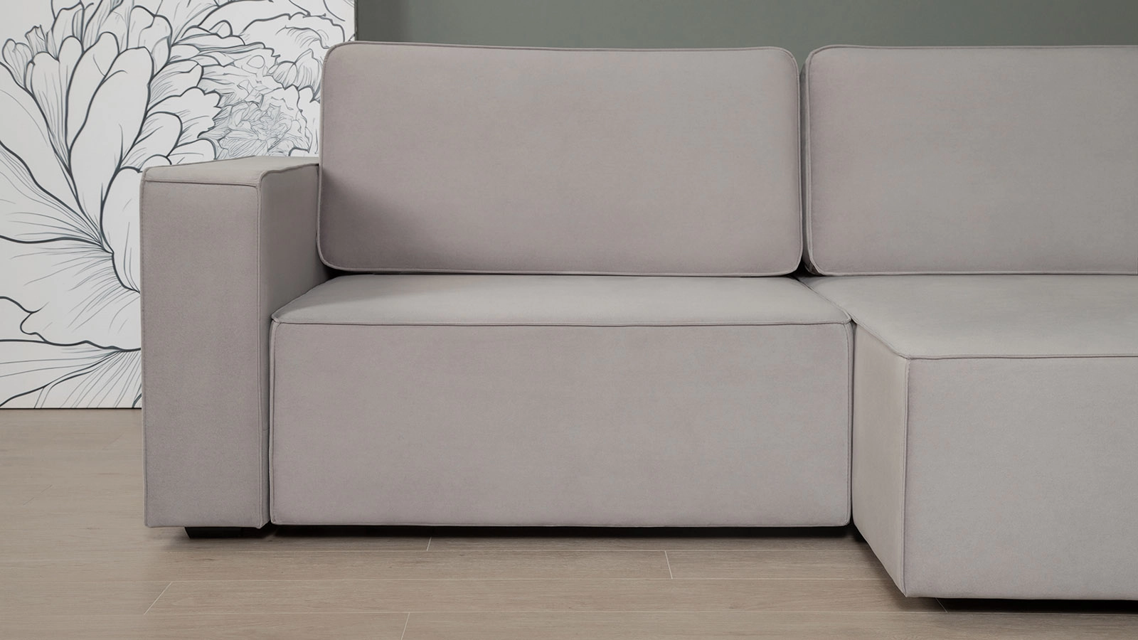 Sofa bed Ralf, 2 seater Askona - 4 - большое изображение