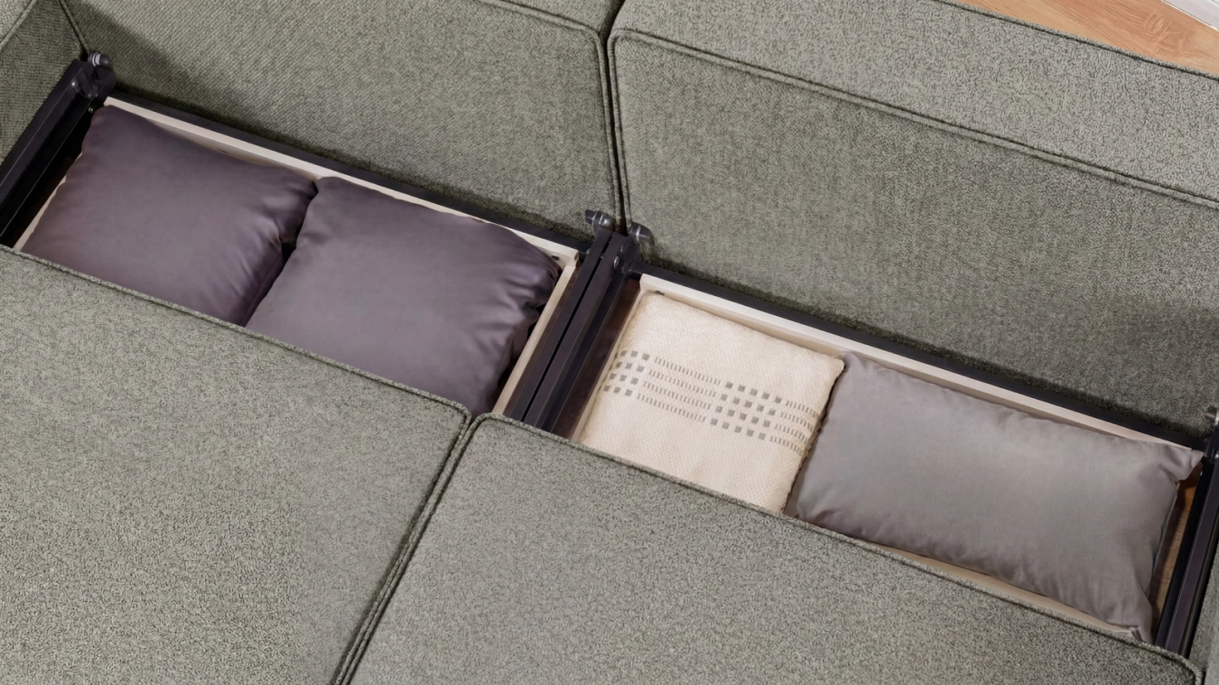 Ralf, 2 seater, armrests - 5 - большое изображение