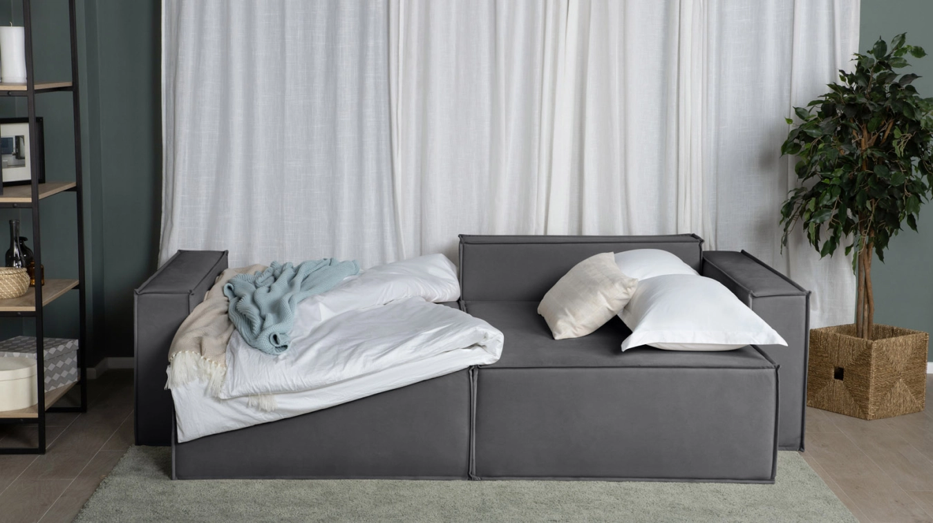 Klark, 2 seater, armrests - 3 - большое изображение
